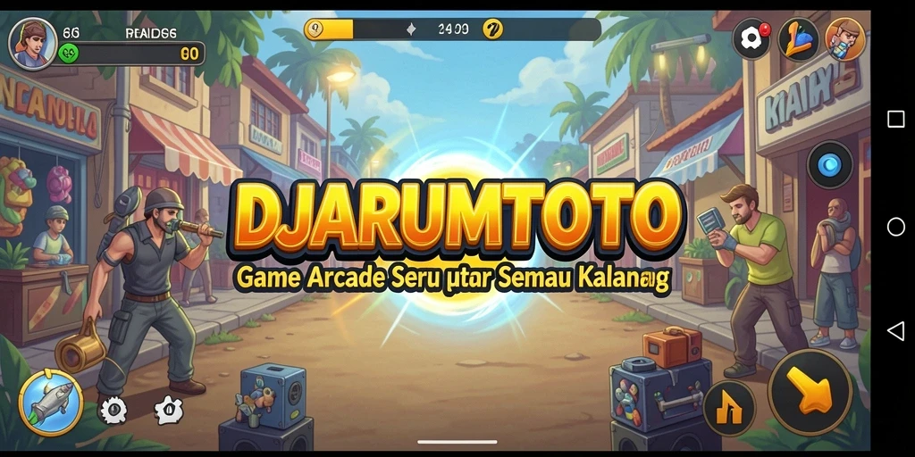 Tampilan gameplay DJARUMTOTO yang menarik dan penuh aksi.