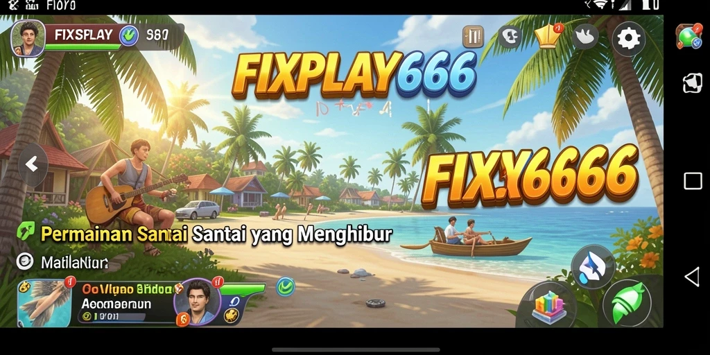 Screenshot FIXPLAY666 menampilkan aksi seru dari gameplay santai.