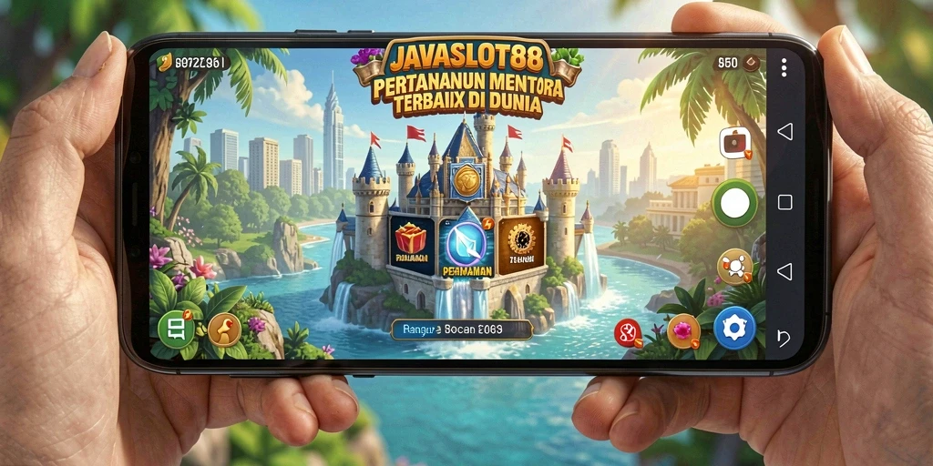 Tampilan gameplay menegangkan dalam JAVASLOT88 yang penuh strategi.
