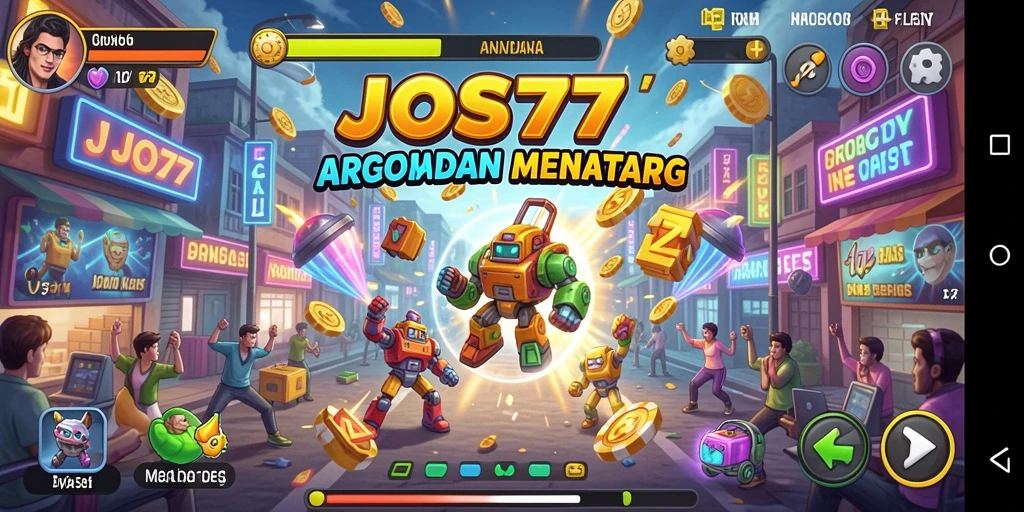 Tampilan gameplay JOS77 yang mengasyikkan dan penuh tantangan.