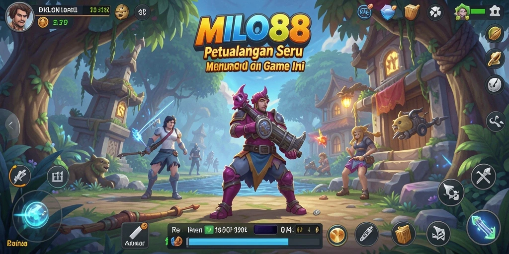 Gameplay seru dalam petualangan tiga dimensi di MILO88.