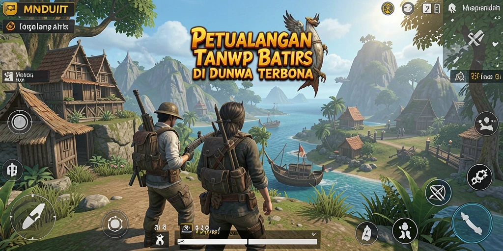 Tangkapan layar dari gameplay MNDUIT yang penuh petualangan.