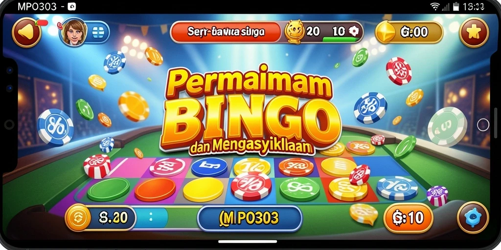 Tampilan utama MPO303 dengan gameplay Bingo yang mengasyikkan.