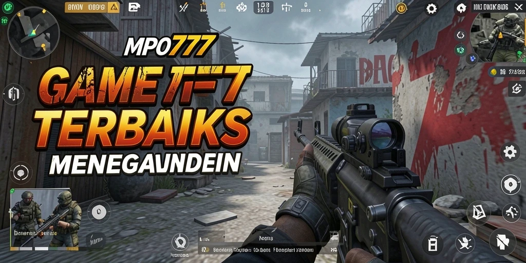 Screenshot gameplay MPO777 menunjukkan aksi menembak yang mendebarkan dan grafis menawan.