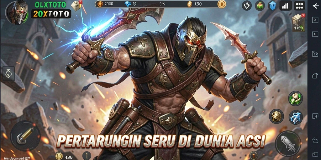 Tangkapan layar dari gameplay mendebarkan di OLXTOTO.