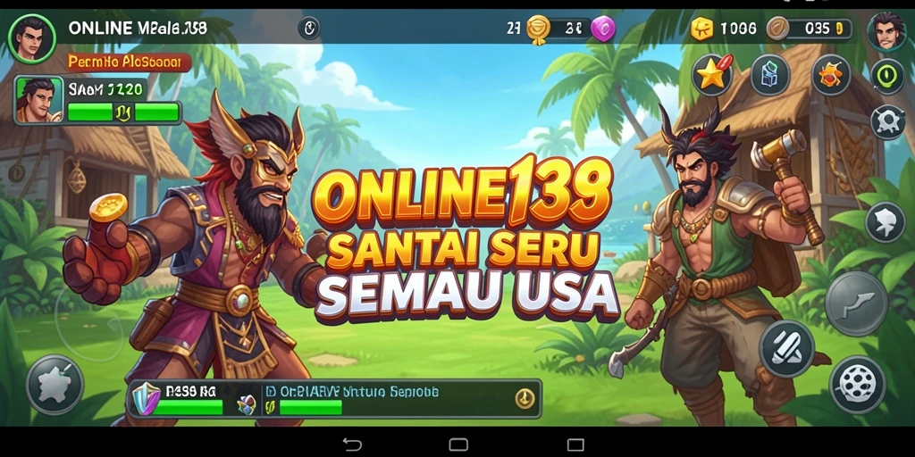 Tangkapan layar gameplay ONLINE138 menampilkan aksi seru dan penuh warna.
